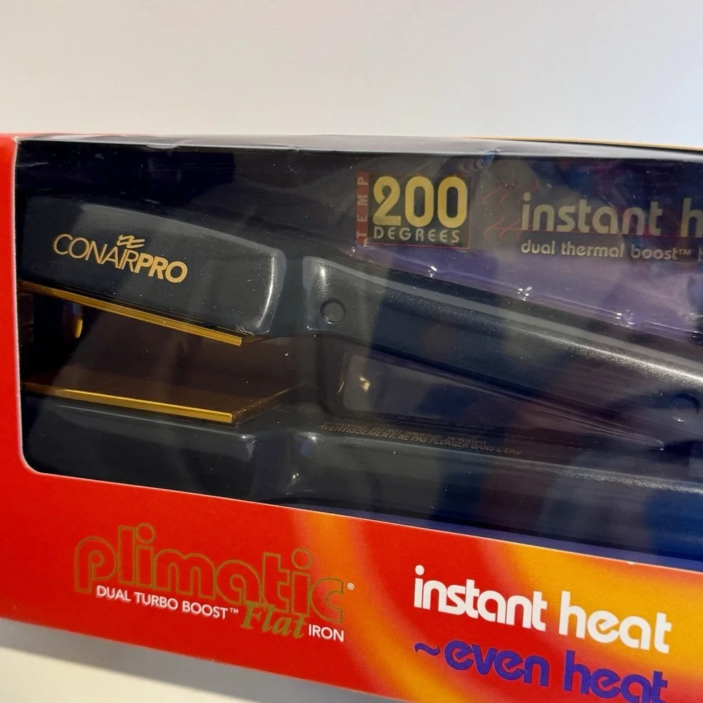 ConairPro‎ Plimatic Instant Heat Dual Thermal Boost Straightener Flat Iron